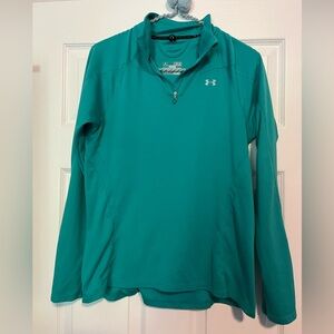 Underarmour Quarter Zip Teal